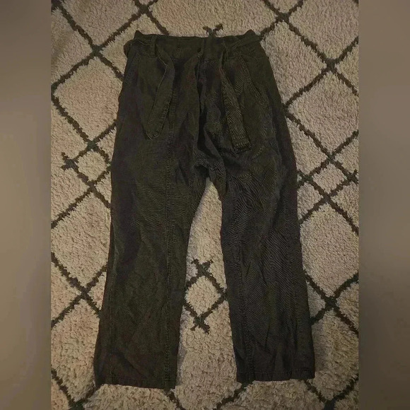 Zara linen blend harem style cargo pant size small - Picture 1 of 6